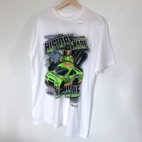 Vintage Chase Nascar Daytona 500 vtg t shirt L - Picture 6 of 10